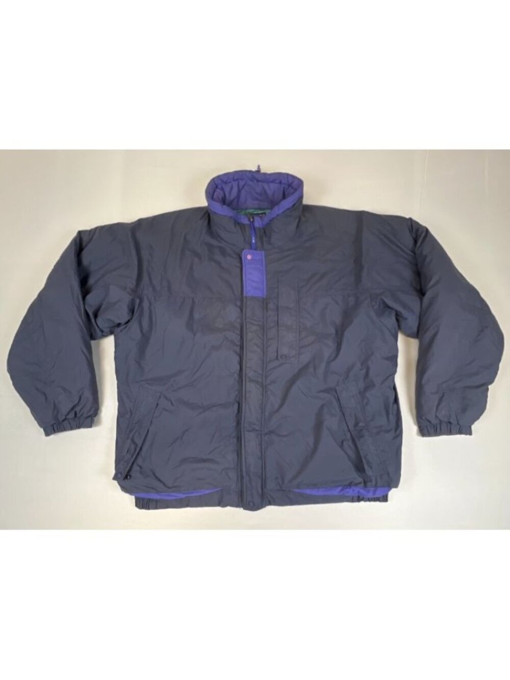 Vintage Patagonia Puffer Jacket Mens XL Navy Blue Insulated Winter Coat